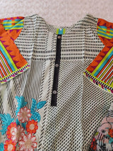 Pakistani stitched  lawn Embroidered Salwar kameez ready to ship