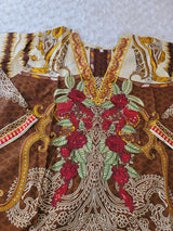 Pakistani stitched  lawn Embroidered Salwar kameez ready to ship