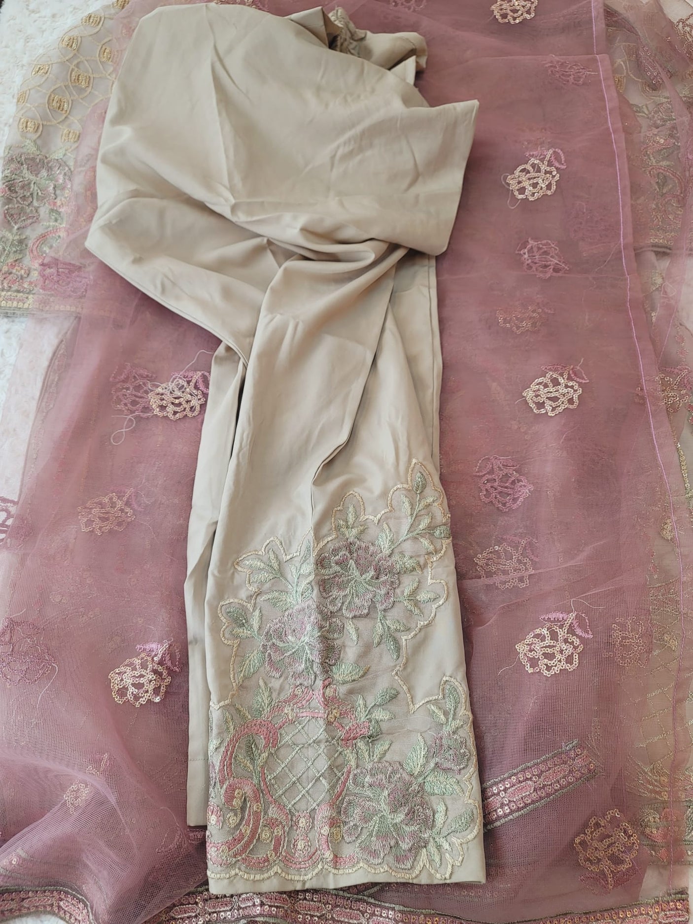 Pakistani Stitched Embroidery Party Wear Dresses Ready To Ship