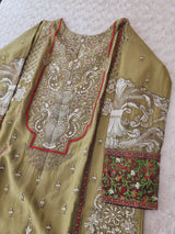 Pakistani Stitched Embroidery Party Wear Dresses Ready To Ship