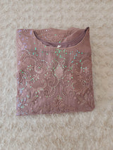 Pakistani Stitched Embroidery Party Wear Dresses Ready To Ship