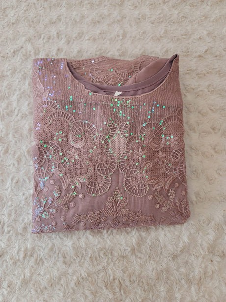 Pakistani Stitched Embroidery Party Wear Dresses Ready To Ship