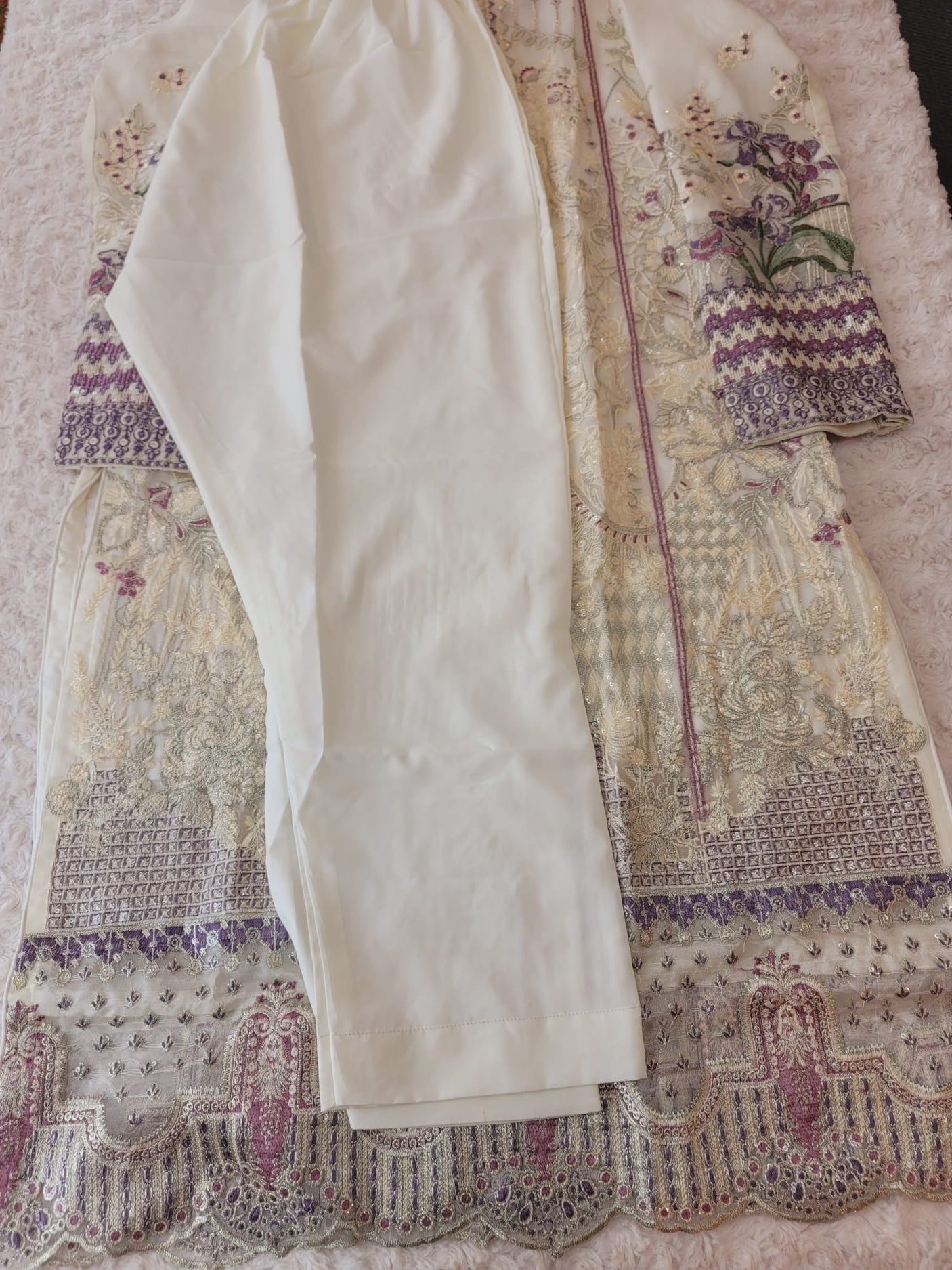 Pakistani Stitched Embroidery Party Wear Dresses Ready To Ship