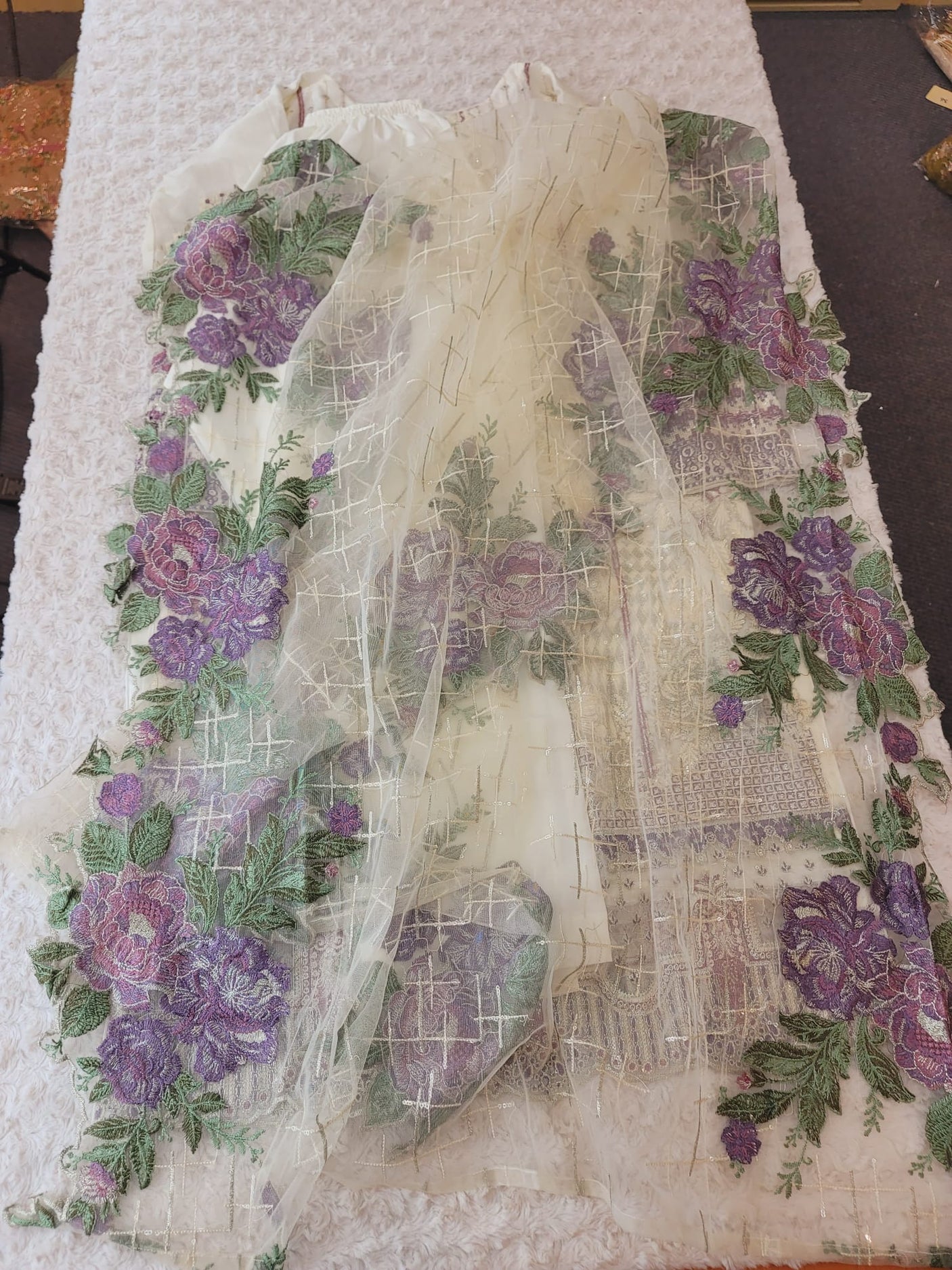 Pakistani Stitched Embroidery Party Wear Dresses Ready To Ship