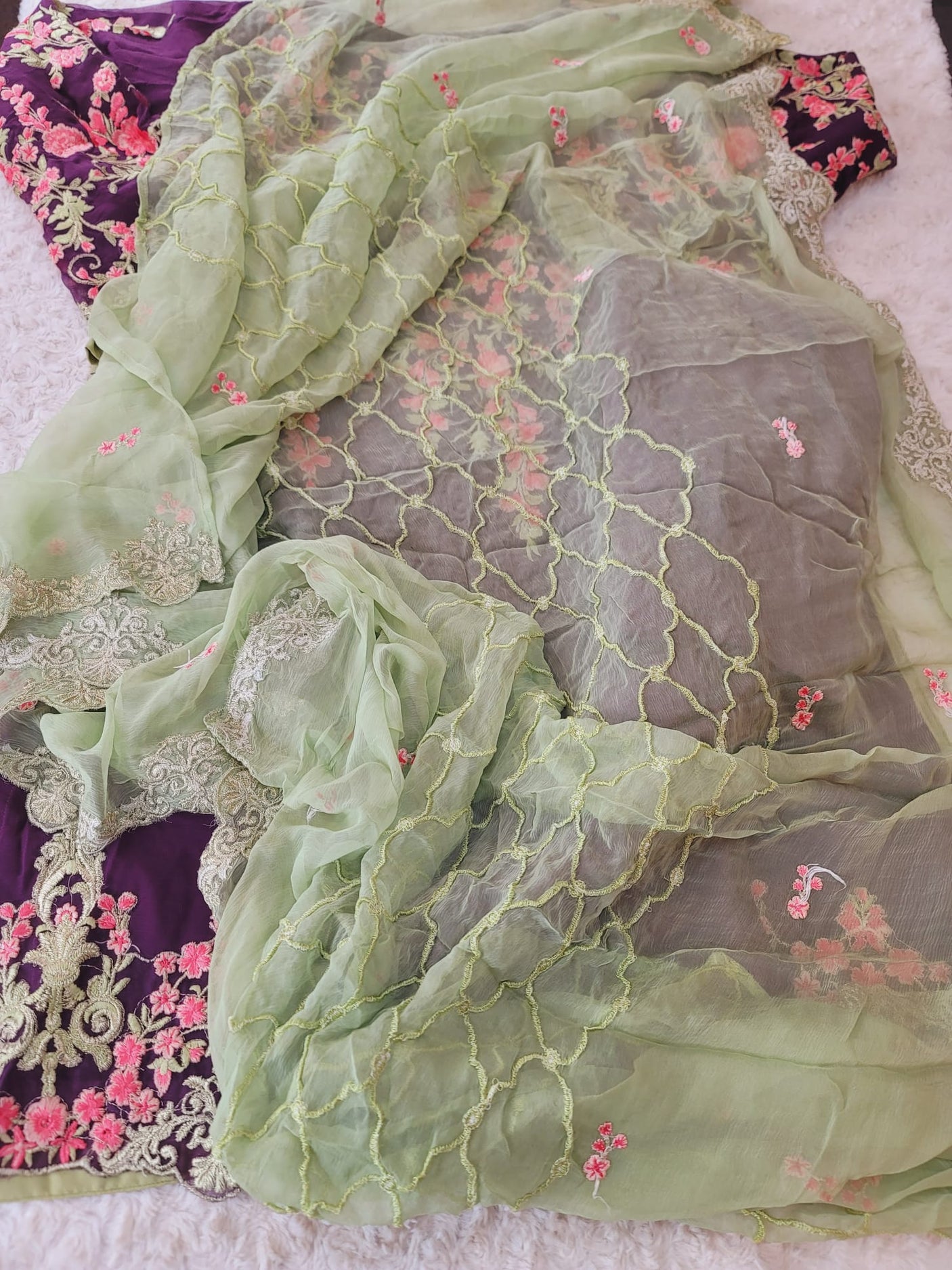 Pakistani Stitched Embroidery Party Wear Dresses Ready To Ship