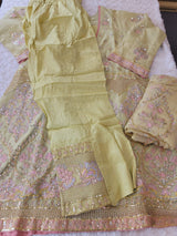 Pakistani Stitched Embroidery Party Wear Dresses Ready To Ship