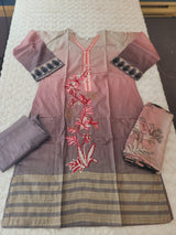 Pakistani Stitched Embroidered Lawn Salwar kameez ready to ship