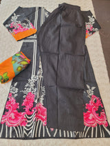 Pakistani Stitched Embroidered Lawn Salwar kameez ready to ship