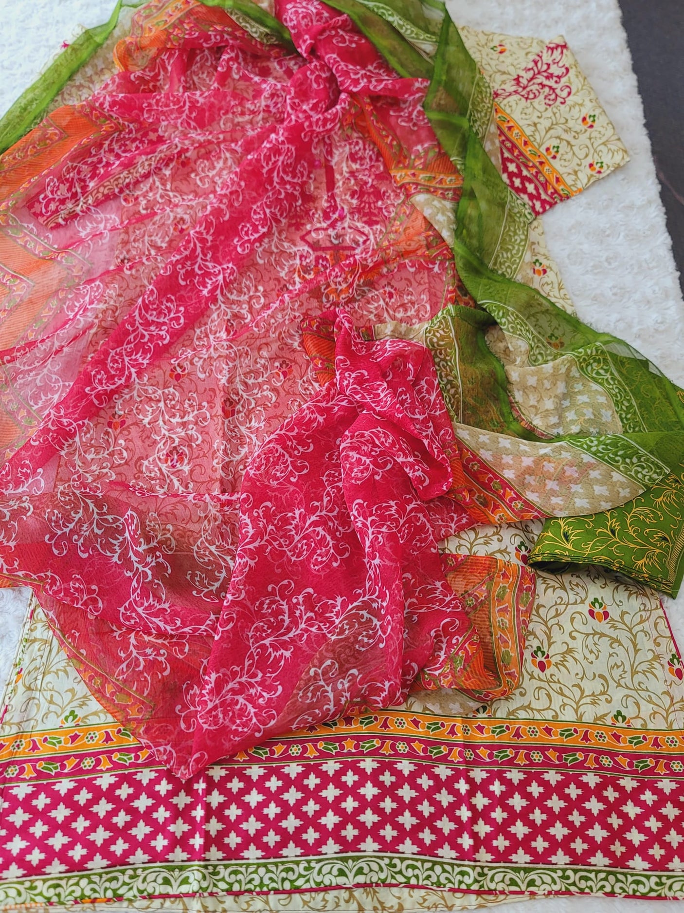 Pakistani Stitched Embroidered Lawn Salwar kameez ready to ship