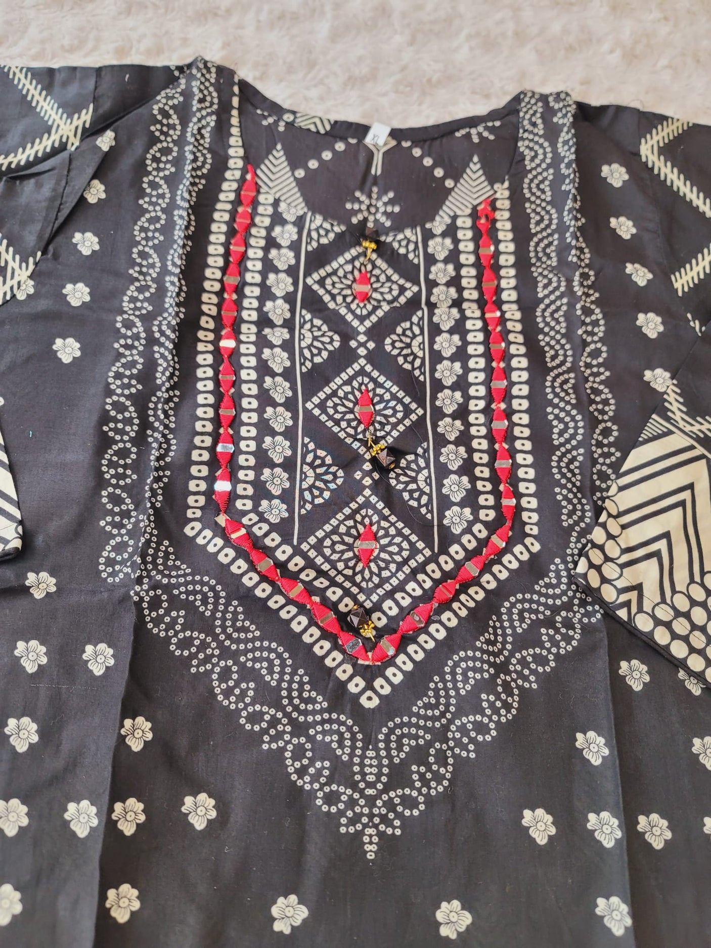 Pakistani Stitched Embroidered Lawn Salwar kameez ready to ship