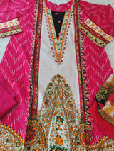 Pakistani Stitched Embroidered Lawn Salwar kameez ready to ship