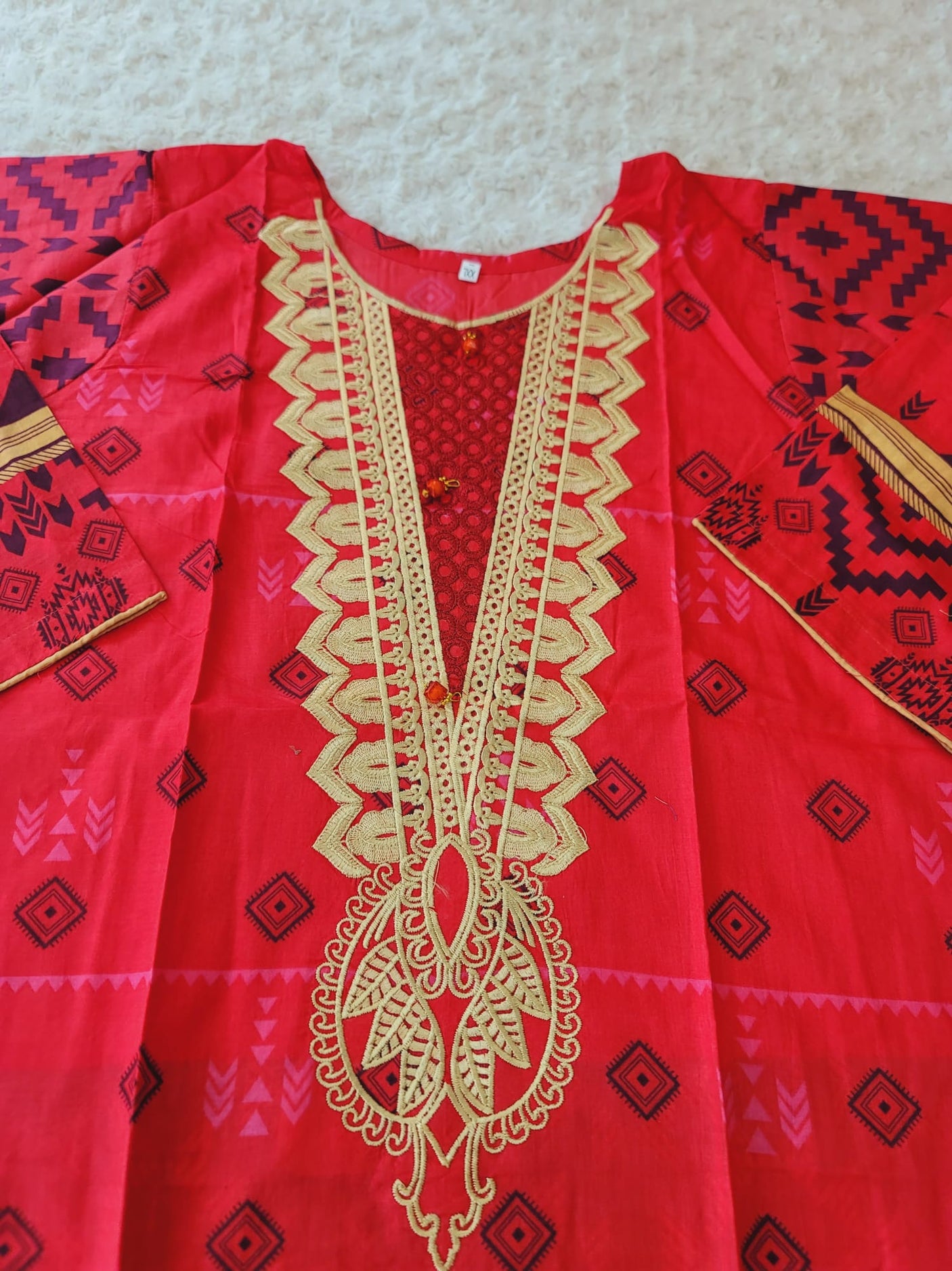 Pakistani Stitched Embroidered Lawn Salwar kameez ready to ship