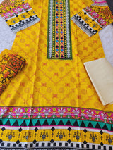 Pakistani Stitched Embroidered Lawn Salwar kameez ready to ship