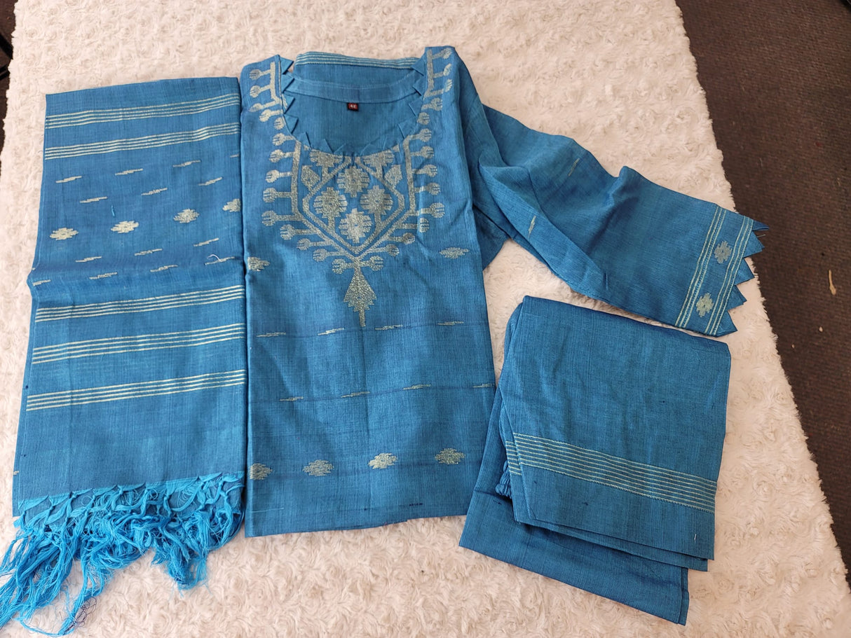 Bangladeshi Jamdani salwar kamiz