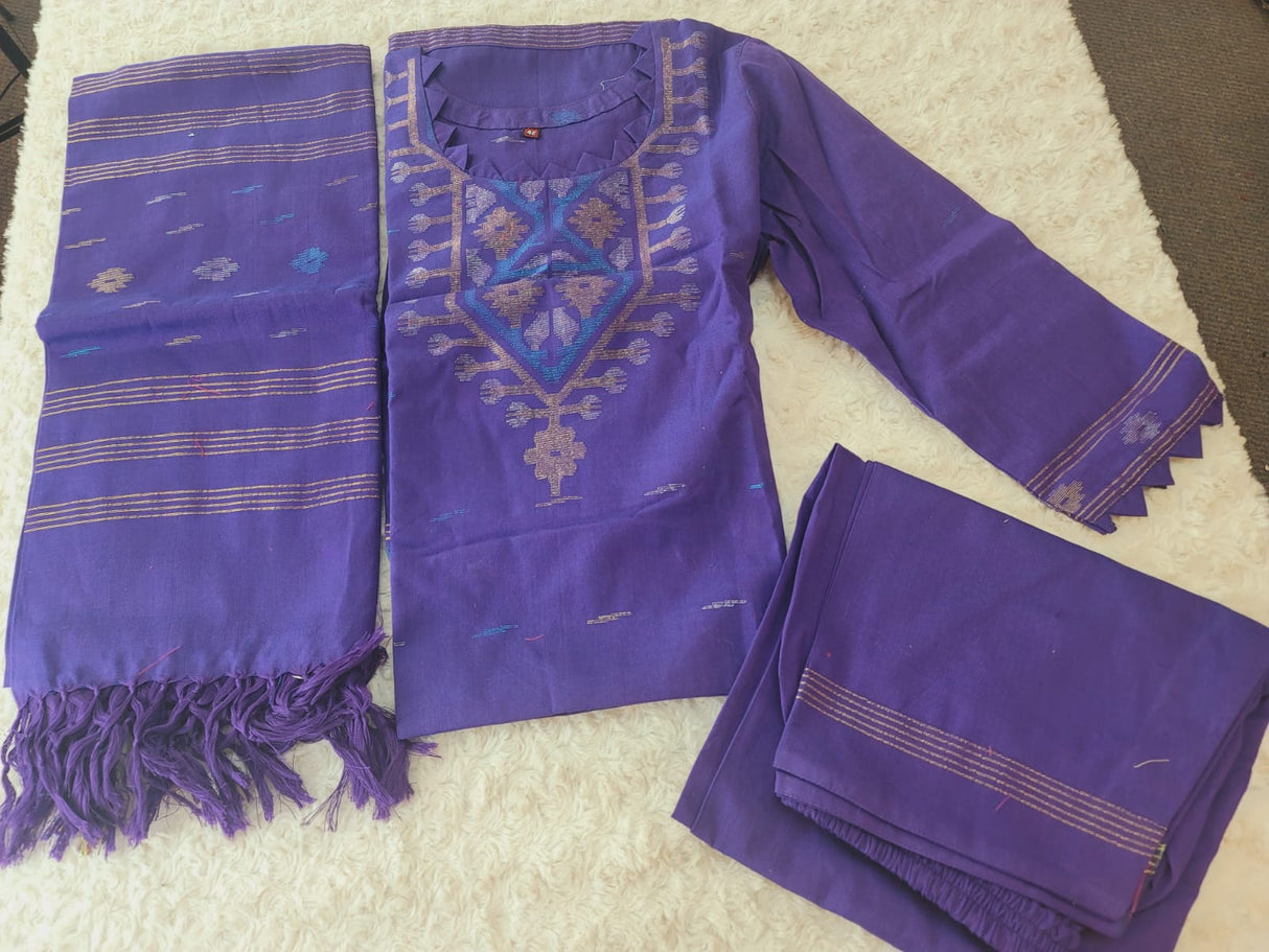 Bangladeshi Jamdani salwar kamiz