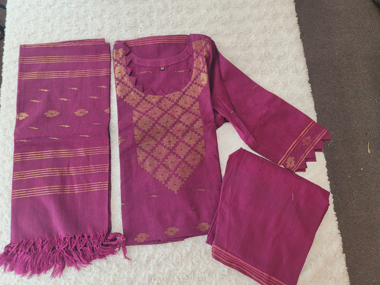 Bangladeshi Jamdani salwar kamiz