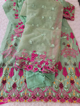 Pakistani Stitched Embroidery Party Wear Dresses Ready To Ship