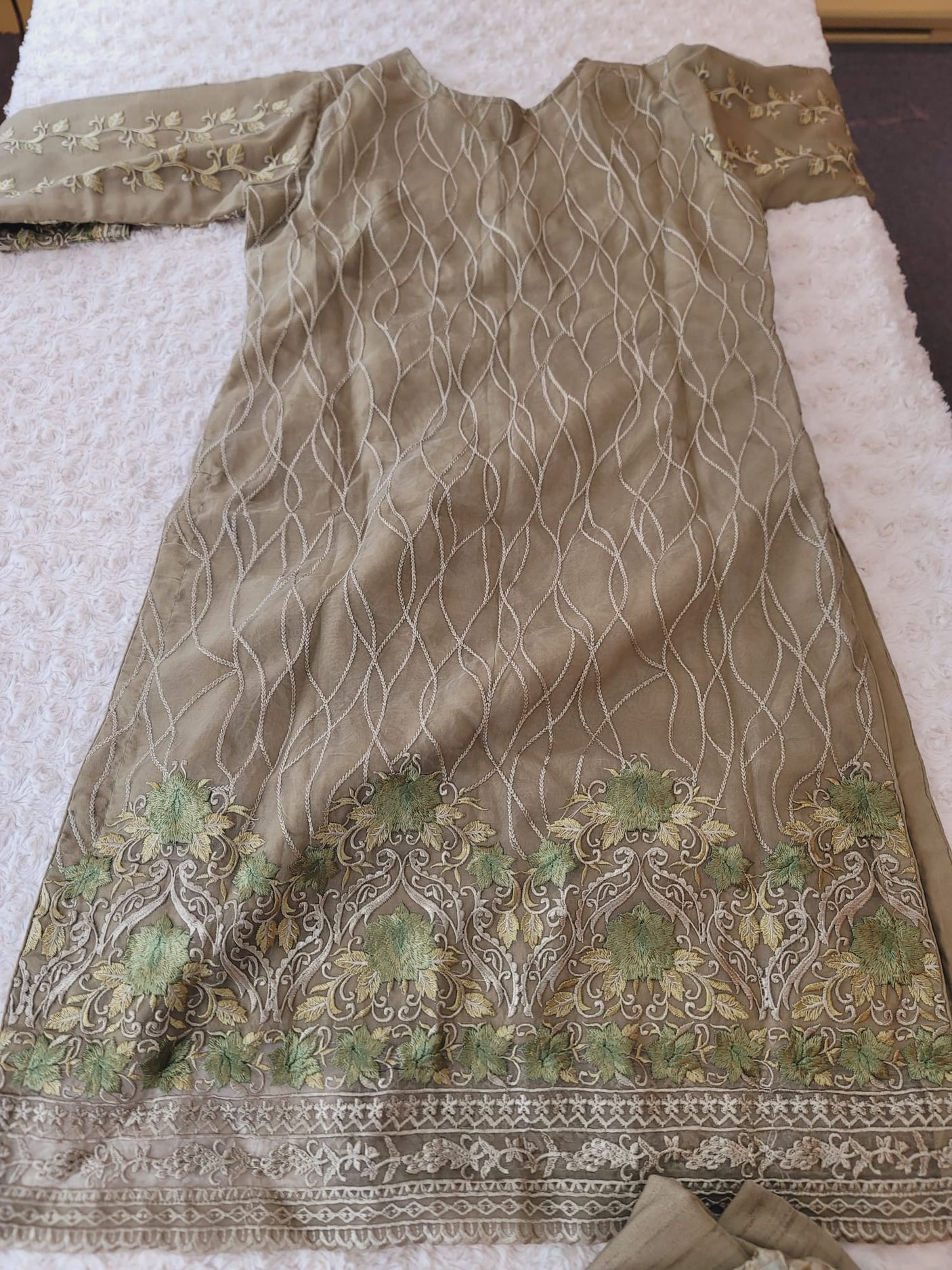 Pakistani Stitched Embroidery Party Wear Dresses Ready To Ship