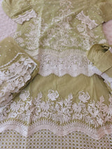 Pakistani Stitched Embroidery Party Wear Dresses Ready To Ship