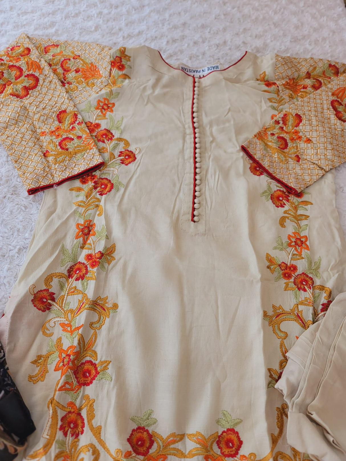 Pakistani Stitched Embroidery Party Wear Dresses Ready To Ship