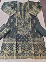 Pakistani Stitched lawn Embroidered Salwar kameez ready to ship