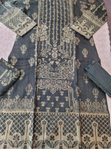 Pakistani Stitched lawn Embroidered Salwar kameez ready to ship