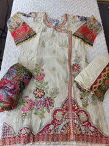 Pakistani Stitched Embroidered luxury lawn Dresses Ready To Ship