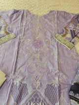 Pakistani Stitched lawn Embroidered Salwar kameez ready to ship