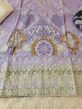 Pakistani Stitched lawn Embroidered Salwar kameez ready to ship