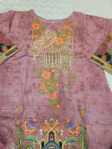 Pakistani Stitched lawn Embroidered Salwar kameez ready to ship