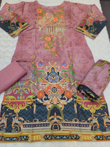 Pakistani Stitched lawn Embroidered Salwar kameez ready to ship