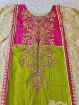 Pakistani Stitched lawn Embroidered Salwar kameez ready to ship