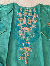 Pakistani Stitched lawn Embroidered Salwar kameez ready to ship