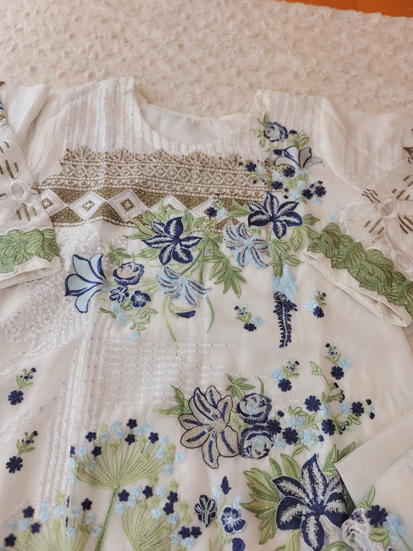 Pakistani Stitched Embroidery Party Wear Dresses Ready To Ship