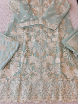 Pakistani Stitched Embroidery Party Wear Dresses Ready To Ship