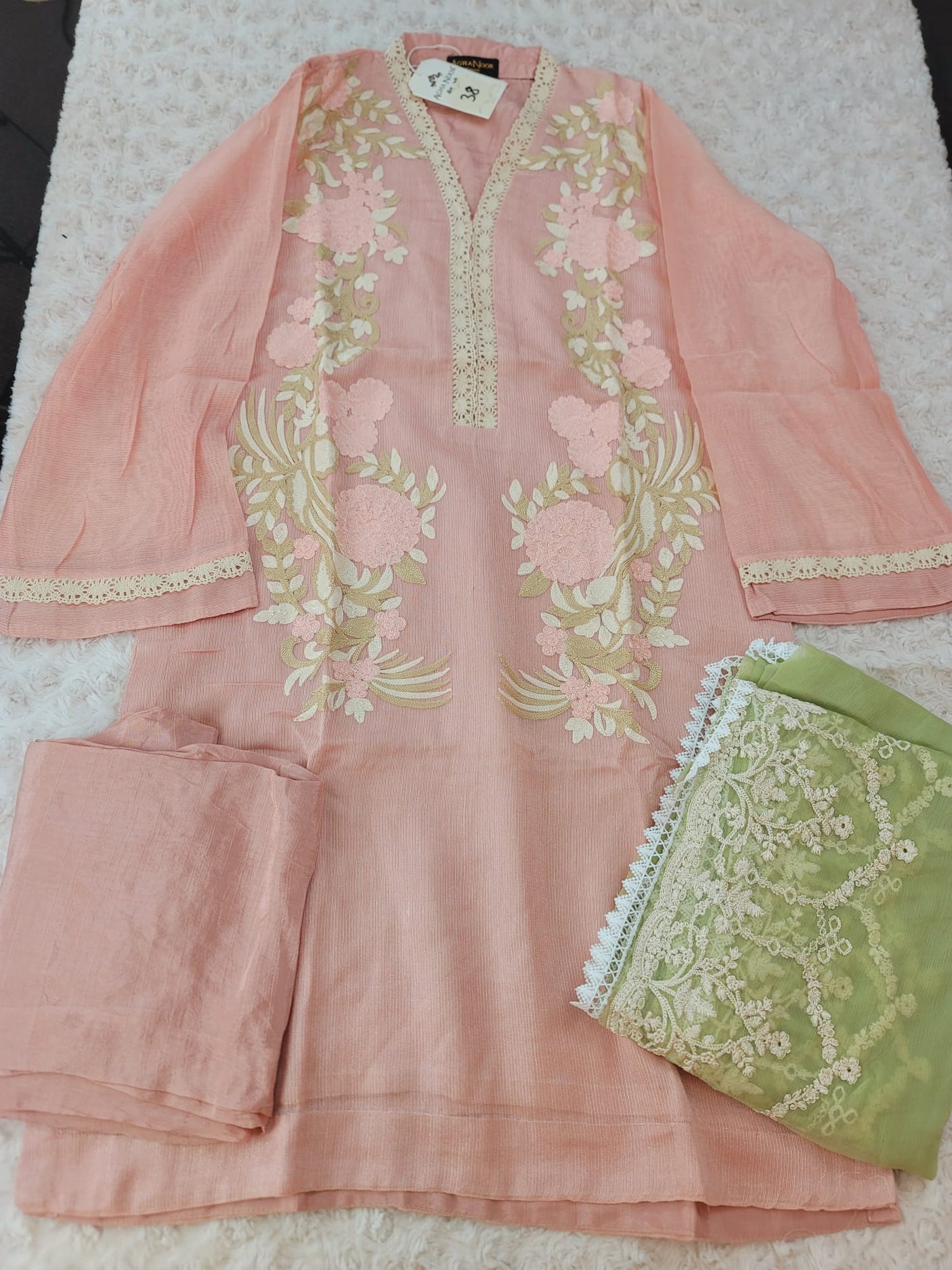 Pakistani Original Agha Noor 3pcs Collection 2021 -100% Original Guaranteed