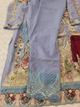 Pakistani Stitched Embroidery Party Wear Dresses Ready To Ship