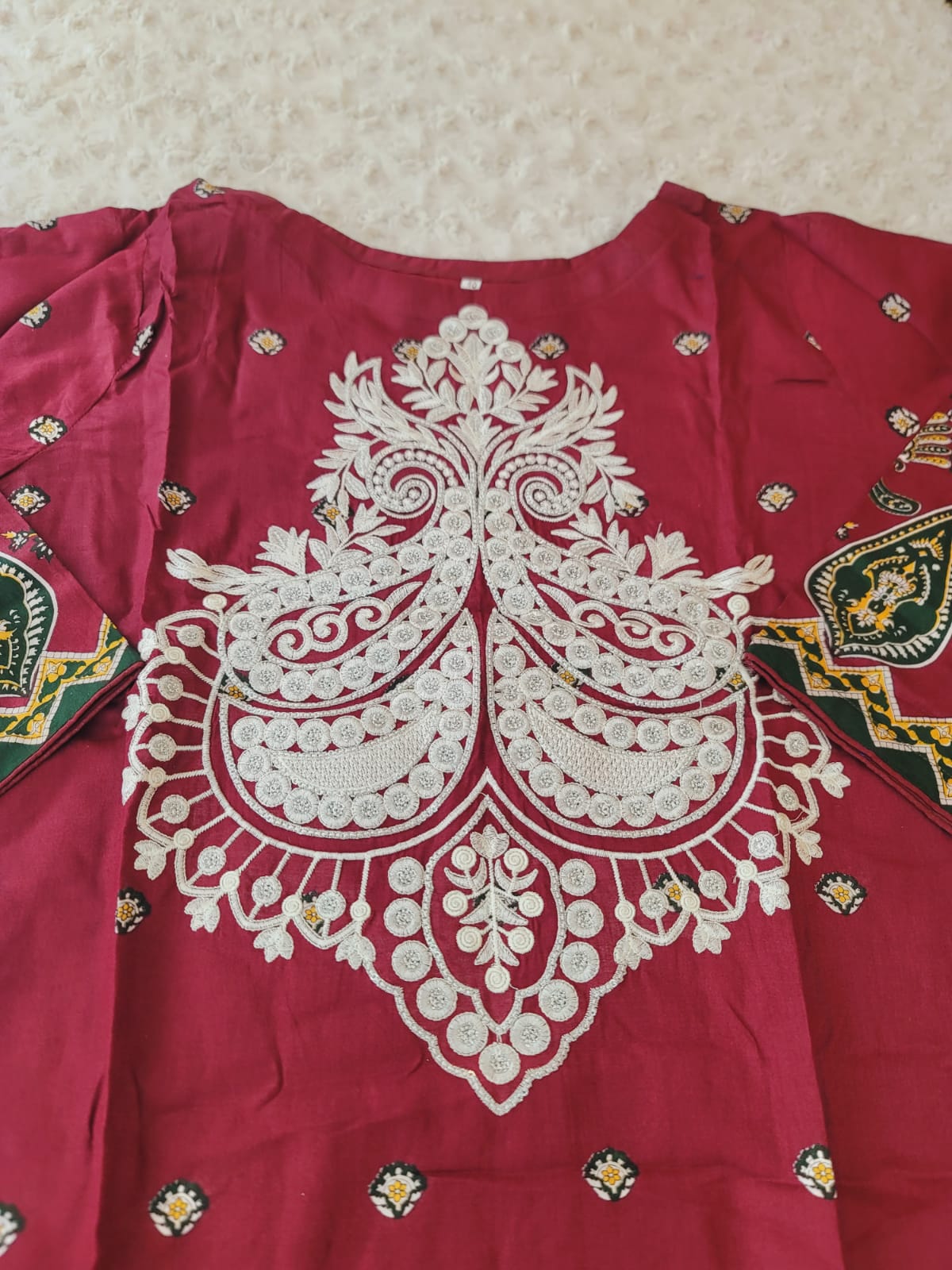 Pakistani Stitched lawn Embroidered Salwar kameez ready to ship