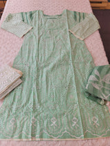 Pakistani Stitched lawn Embroidered Salwar kameez ready to ship