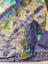 Pakistani Stitched lawn Embroidered Salwar kameez ready to ship