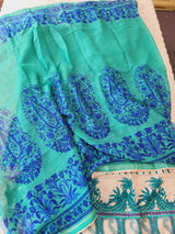 Pakistani Stitched lawn Embroidered Salwar kameez ready to ship