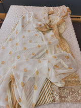 Pakistani Stitched lawn Embroidered Salwar kameez ready to ship