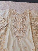 Pakistani Stitched lawn Embroidered Salwar kameez ready to ship