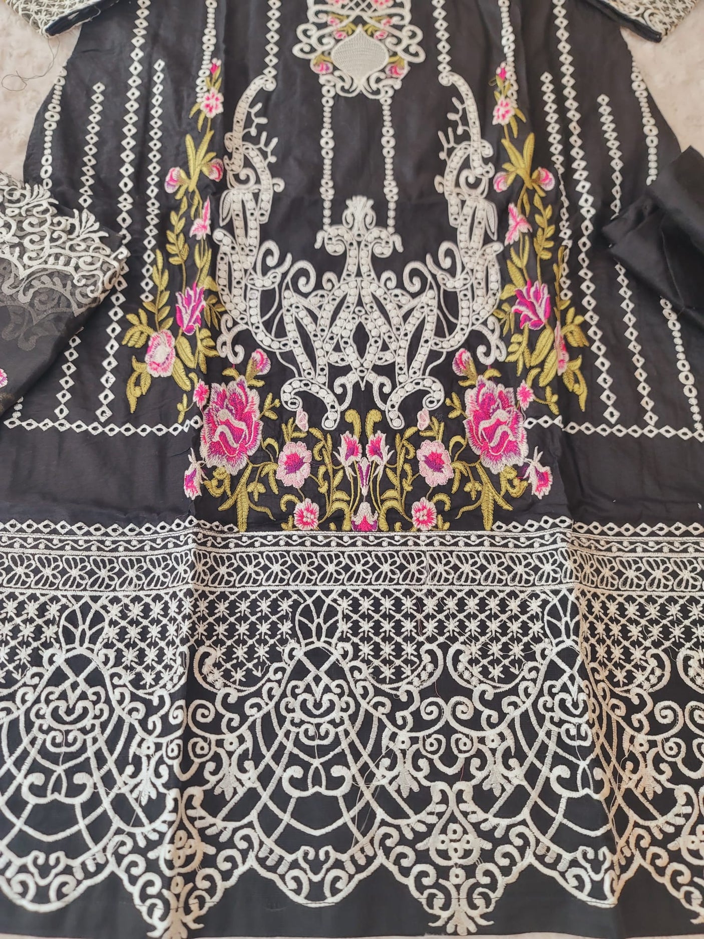 Pakistani Stitched Embroidered luxury lawn Dresses Ready To Ship