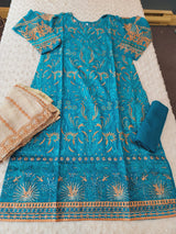 Pakistani Stitched Embroidered luxury lawn Dresses Ready To Ship