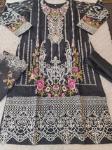 Pakistani Stitched Embroidered luxury lawn Dresses Ready To Ship
