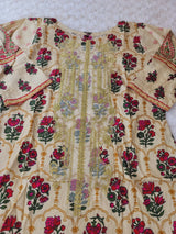 indian Stitched lawn Embroidered Salwar kameez ready to ship