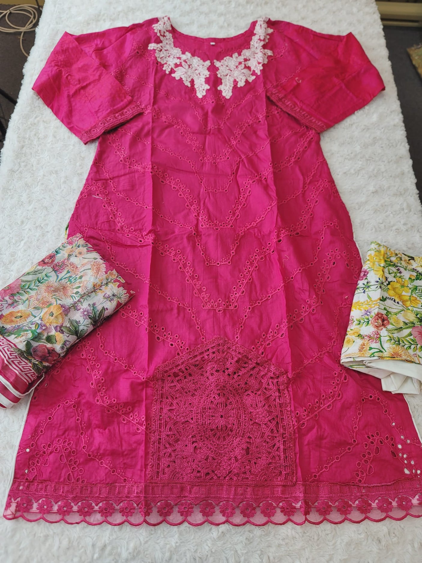 Pakistani Stitched Embroidered luxury lawn Dresses Ready To Ship