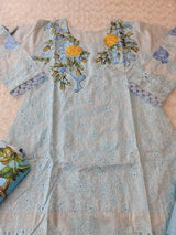 Pakistani Stitched Embroidered luxury lawn Dresses Ready To Ship