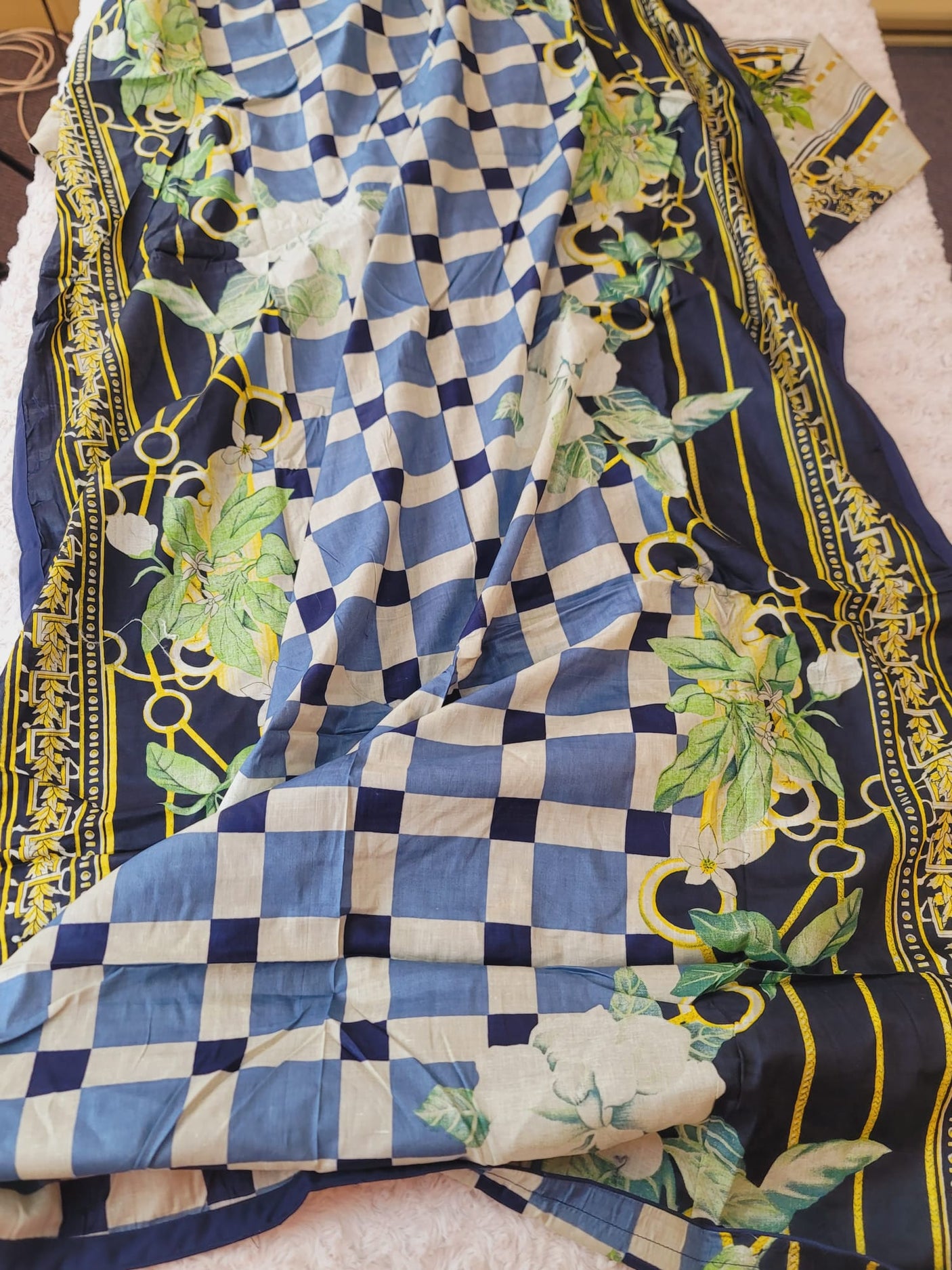 Pakistani Stitched lawn Embroidered Salwar kameez ready to ship